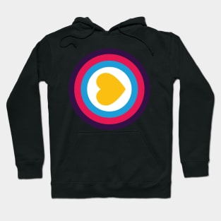 Polyamory Pride - Minimalist Circle - (New Colors) Hoodie